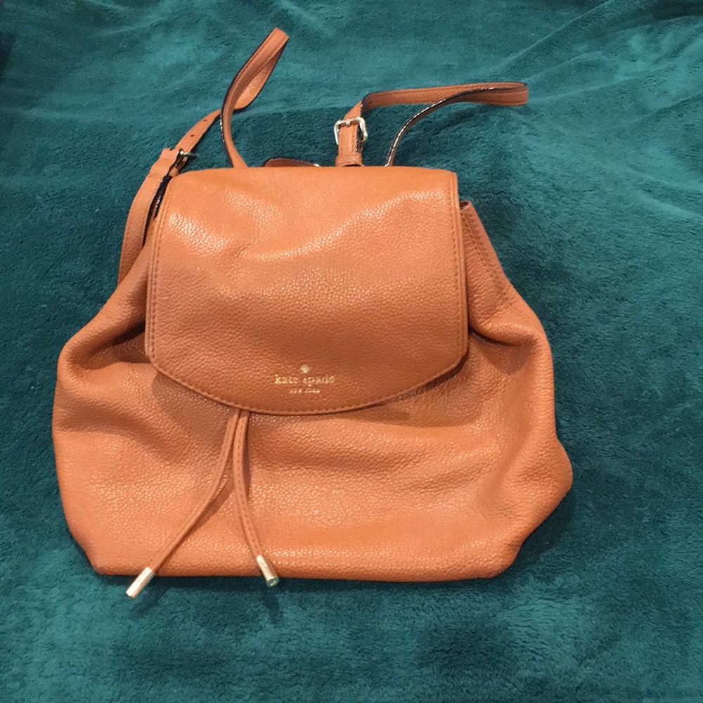 Kate Spade pebble grain backpack purse
